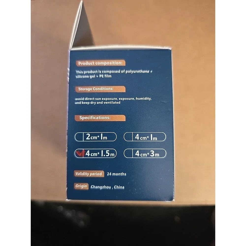 Scar Repair Patch- Reusable- 4' Roll- Brand New! Exp 07/2027